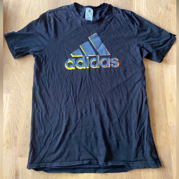 adidas Other - Preworn black adidas t-shirt size M
